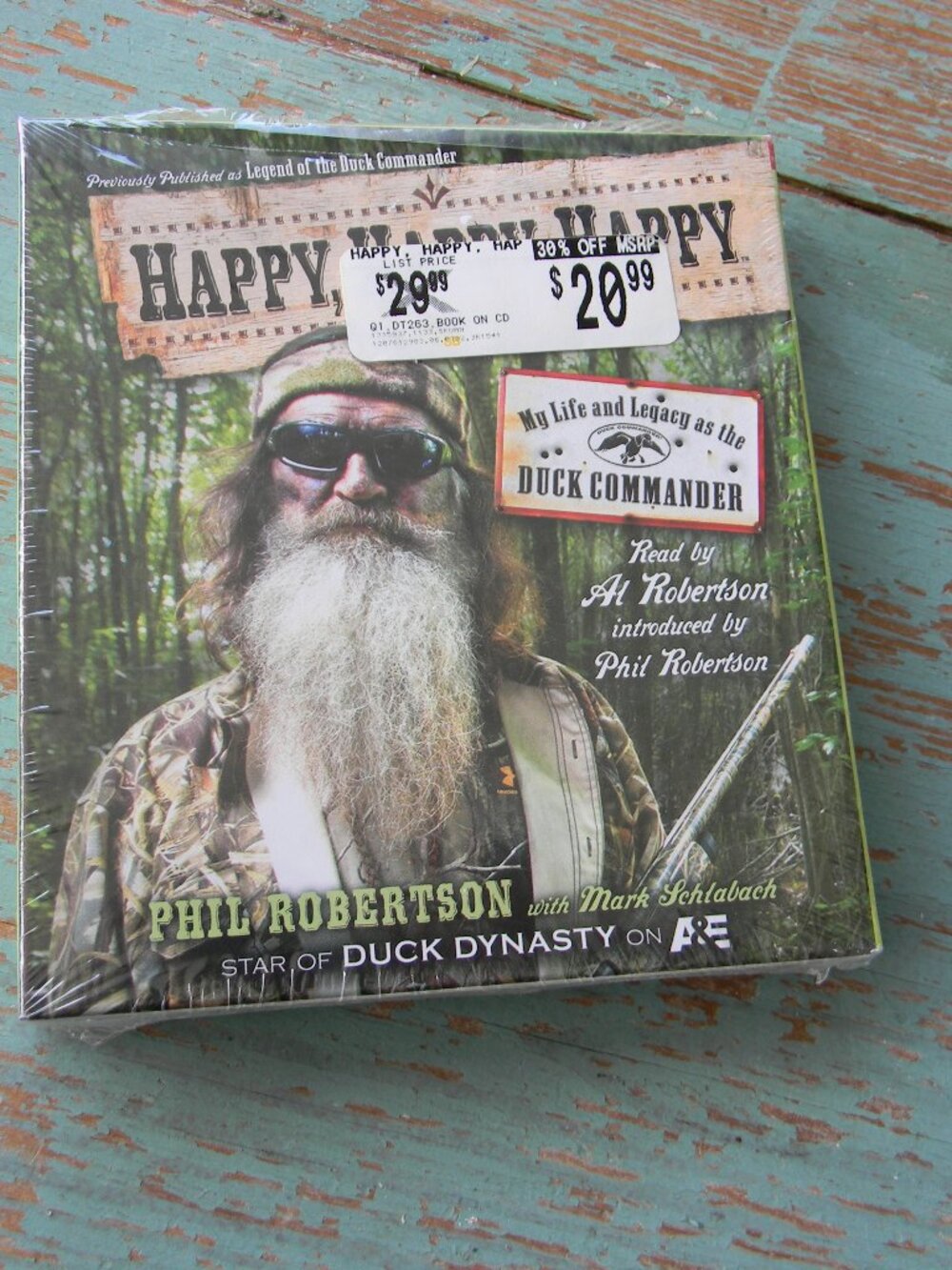 NEW Audiobook Duck Dynasty Phil Robertson Happy Happy Happy Simon Schuster 2013